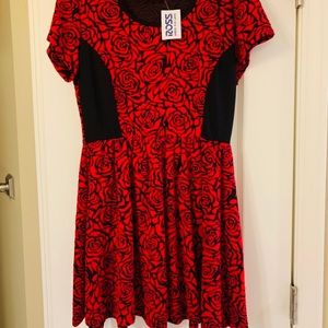 NWT: Rosey Red Dress